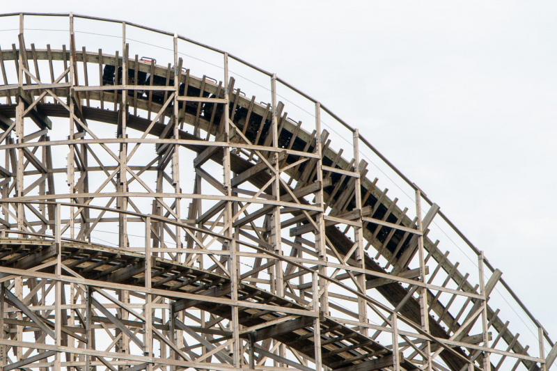 Troy • GCI Wooden Coaster • Toverland