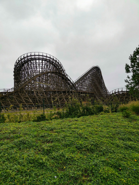 Troy • GCI Wooden Coaster • Toverland