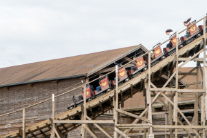 Troy • GCI Wooden Coaster • Toverland