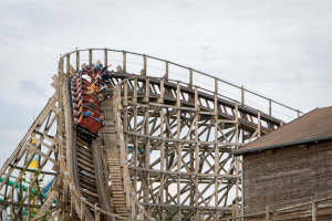 Troy • GCI Wooden Coaster • Toverland