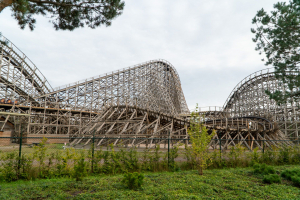 Troy • GCI Wooden Coaster • Toverland