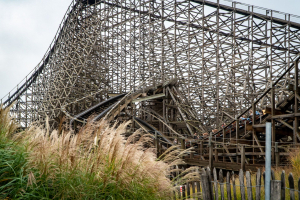 Troy • GCI Wooden Coaster • Toverland