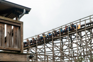 Troy • GCI Wooden Coaster • Toverland