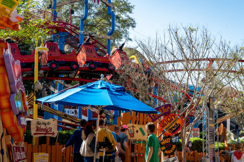 Woody Woodpecker's Nuthouse Coaster • Vekoma Family Coaster