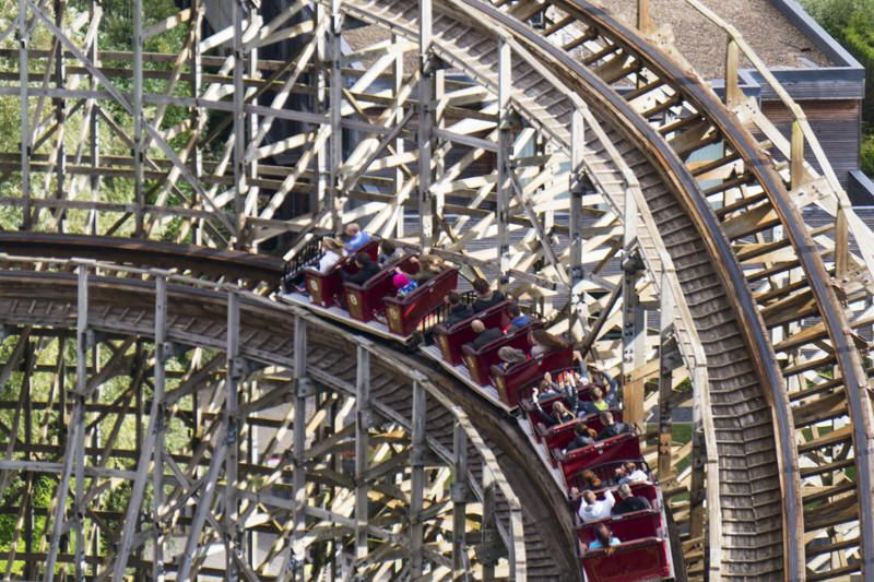 Loop Garou • Vekoma Wooden Coaster