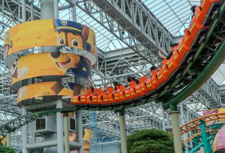 Where Shopping Meets Roller Coasters