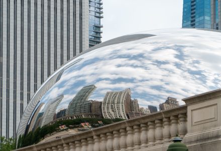 Walking Through Chicago